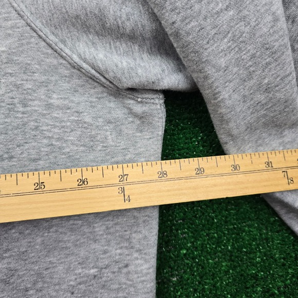 Nike Sweatshirt Mens 2XL Gray Fleece Pullover Just Dot It Retro 928699-063 - Picture 3 of 9